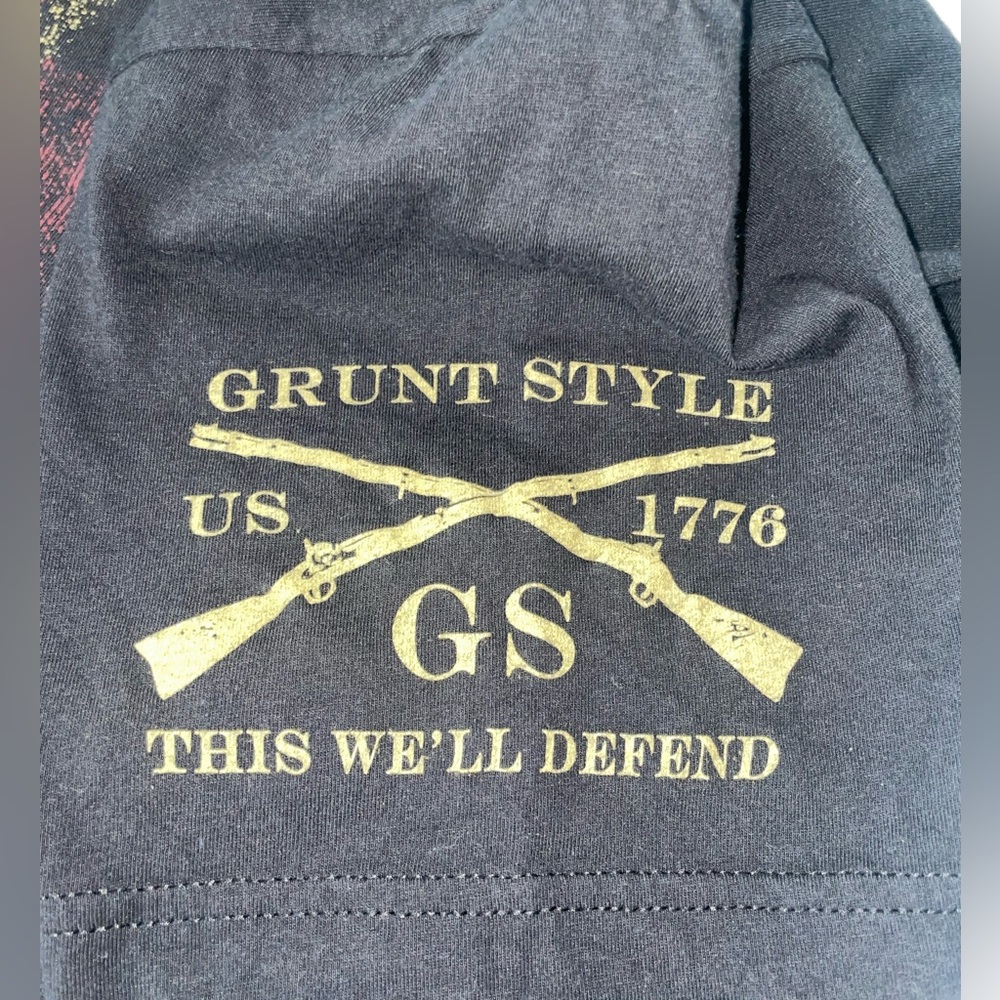 EUC Men’s Grunt Style Skull T-Shirt Size L - Picture 4 of 5